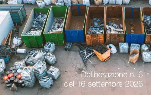Deliberazione n. 6  del 16 settembre 2026